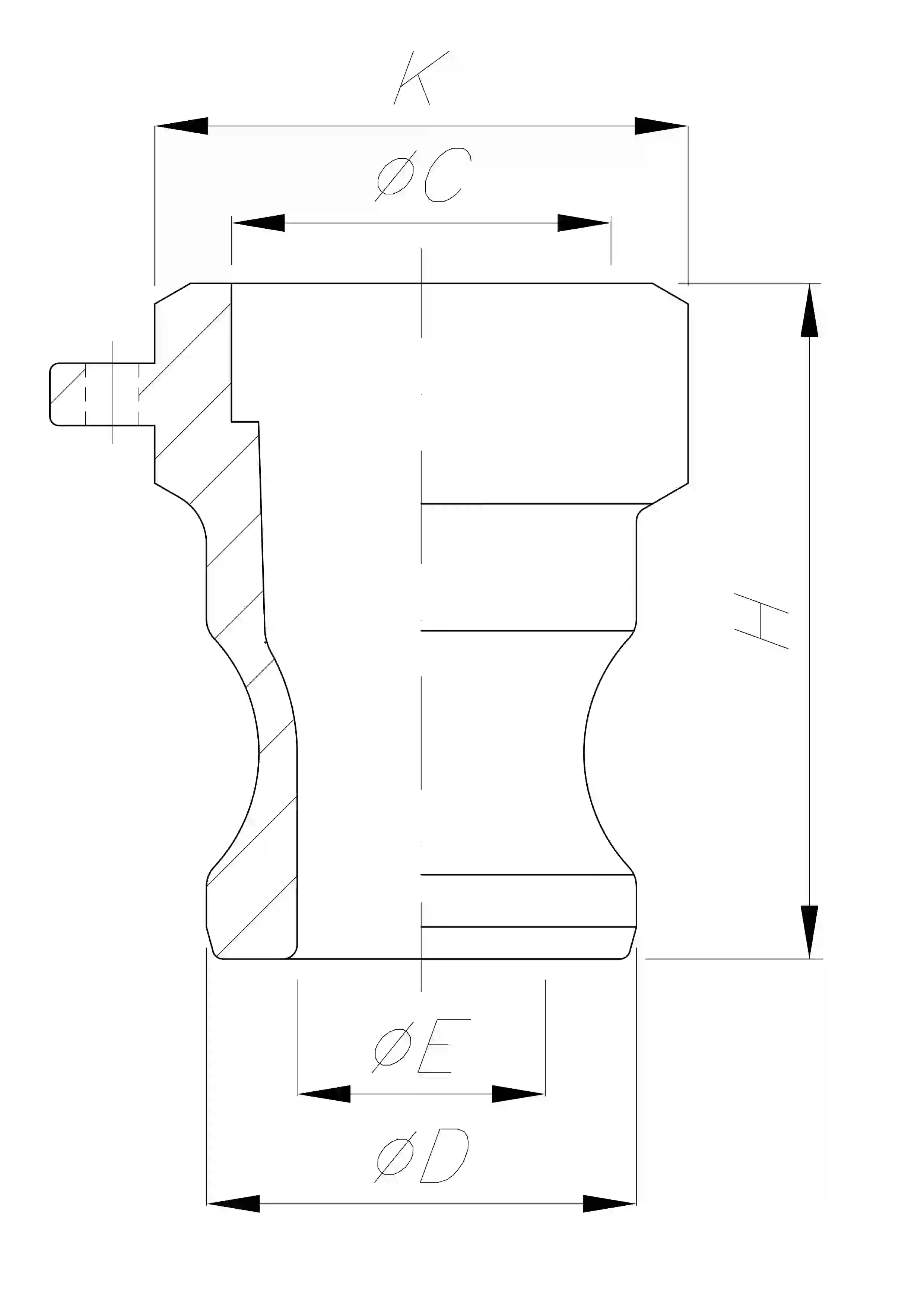 Adaptor for Socket Weld